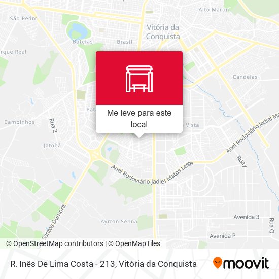 R. Inês De Lima Costa - 213 mapa