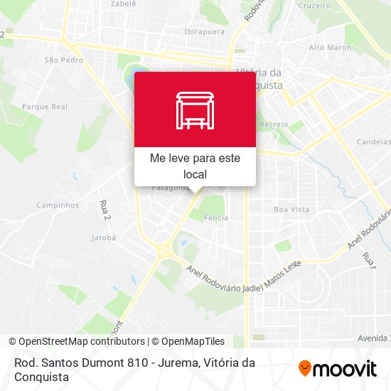 Rod. Santos Dumont 810 - Jurema mapa
