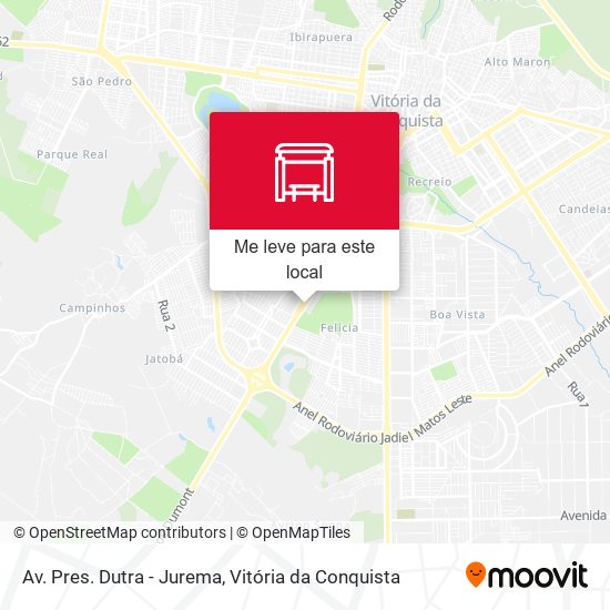 Av. Pres. Dutra - Jurema mapa