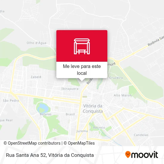 Rua Santa Ana 52 mapa