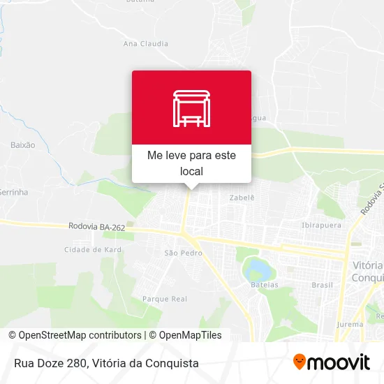 Rua Doze 280 mapa
