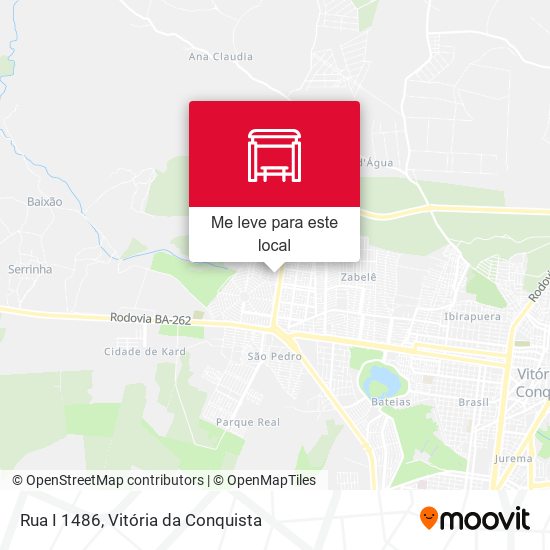 Rua I 1486 mapa