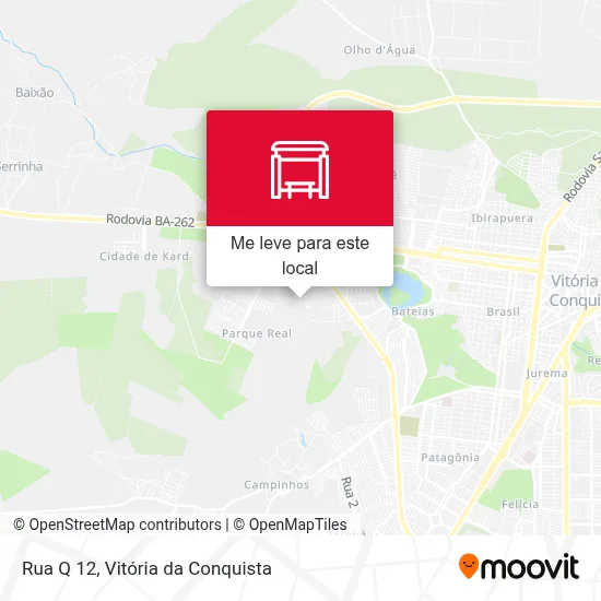Rua Q 12 mapa