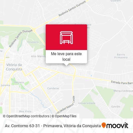Av. Contorno 63-31 - Primavera mapa
