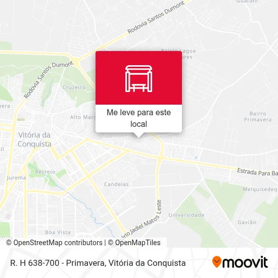 R. H 638-700 - Primavera mapa