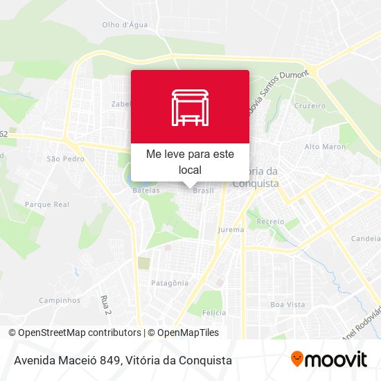 Avenida Maceió 849 mapa