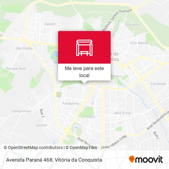 Avenida Paraná 468 mapa