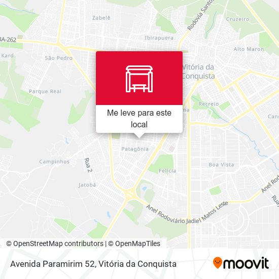 Avenida Paramirim 52 mapa