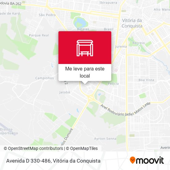 Avenida D 330-486 mapa