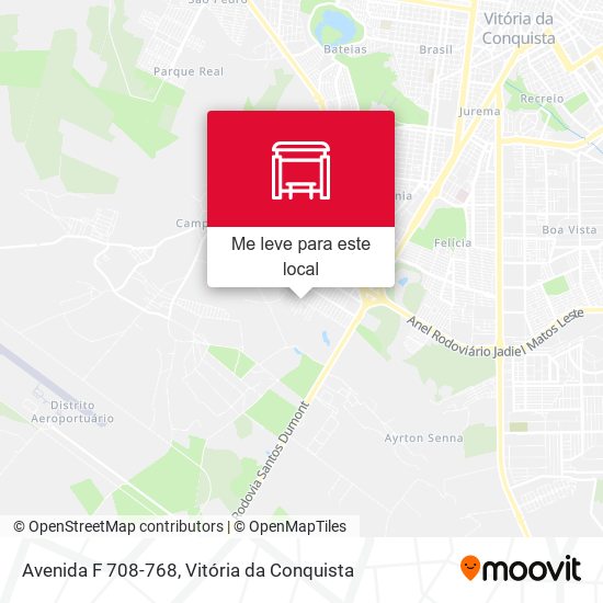 Avenida F 708-768 mapa