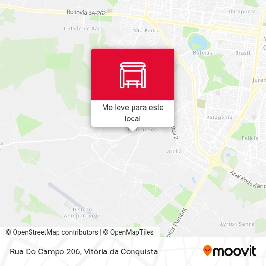 Rua Do Campo 206 mapa