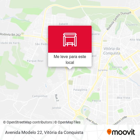 Avenida Modelo 22 mapa