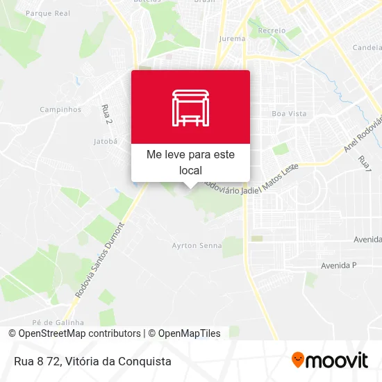 Rua 8 72 mapa