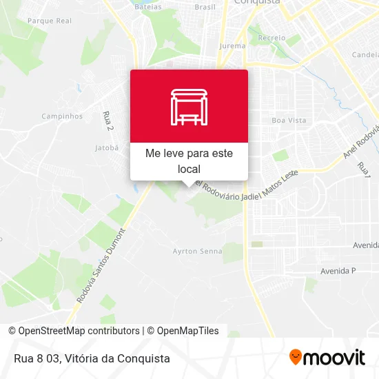Rua 8 03 mapa