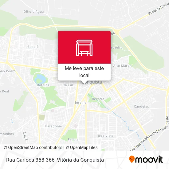 Rua Carioca 358-366 mapa