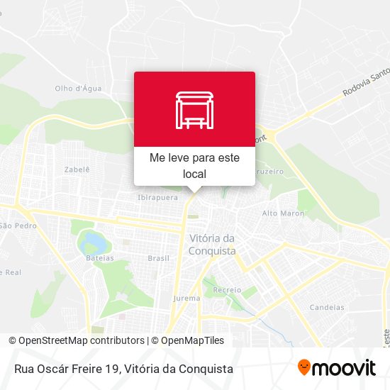 Rua Oscár Freire 19 mapa