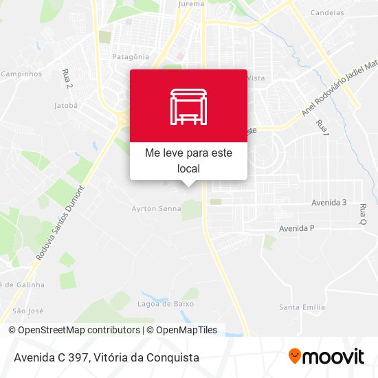 Avenida C 397 mapa