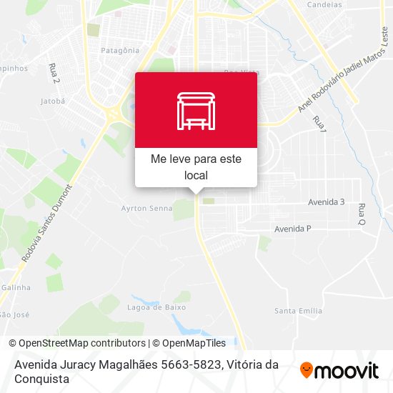 Avenida Juracy Magalhães 5663-5823 mapa