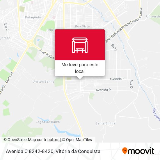 Avenida C 8242-8420 mapa