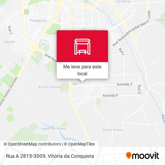 Rua A 2815-3009 mapa