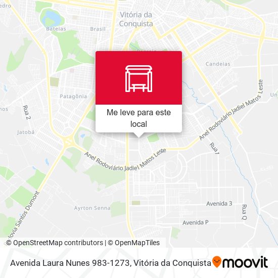 Avenida Laura Nunes 983-1273 mapa