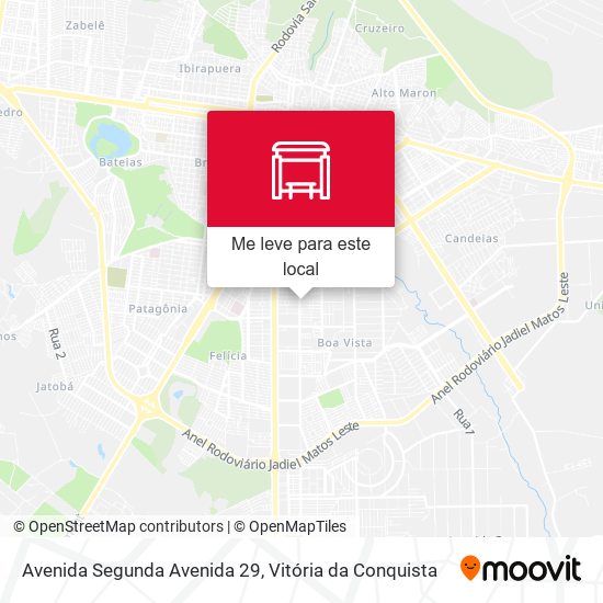 Avenida Segunda Avenida 29 mapa