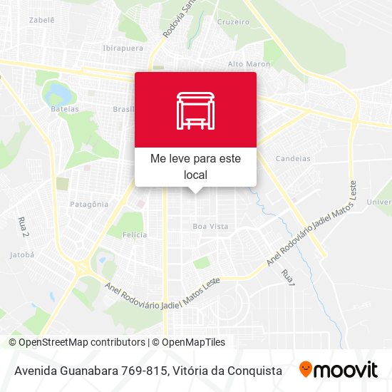 Avenida Guanabara 769-815 mapa