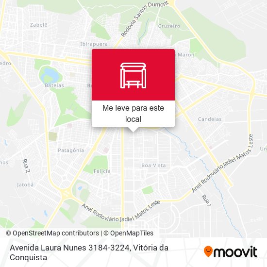 Avenida Laura Nunes 3184-3224 mapa