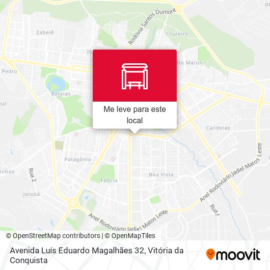 Avenida Luís Eduardo Magalhães 32 mapa