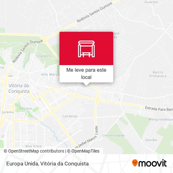 Europa Unida mapa