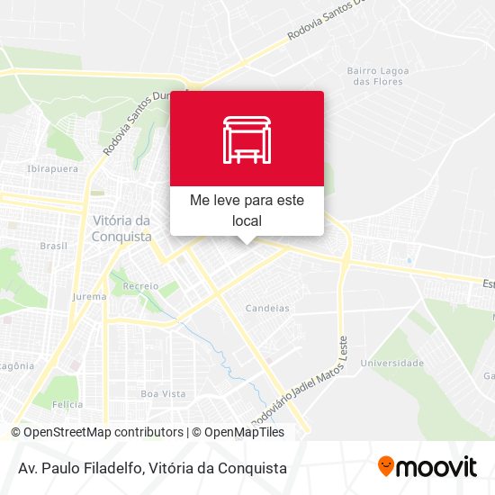 Av. Paulo Filadelfo mapa