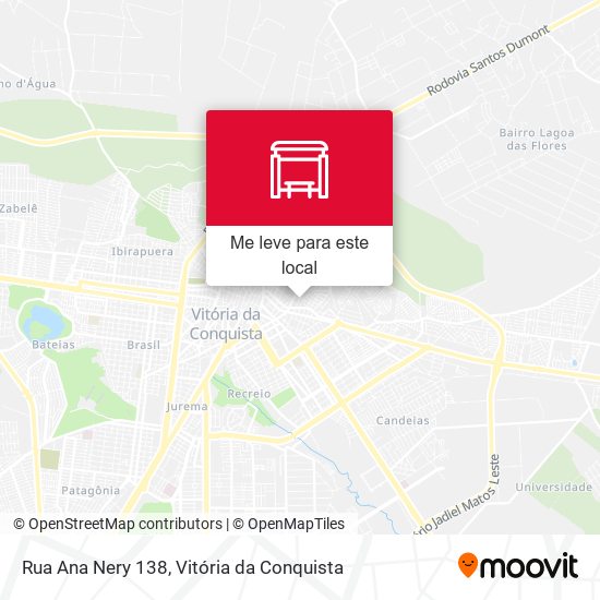 Rua Ana Nery 138 mapa