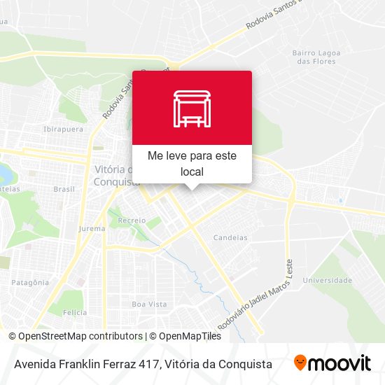 Avenida Franklin Ferraz 417 mapa