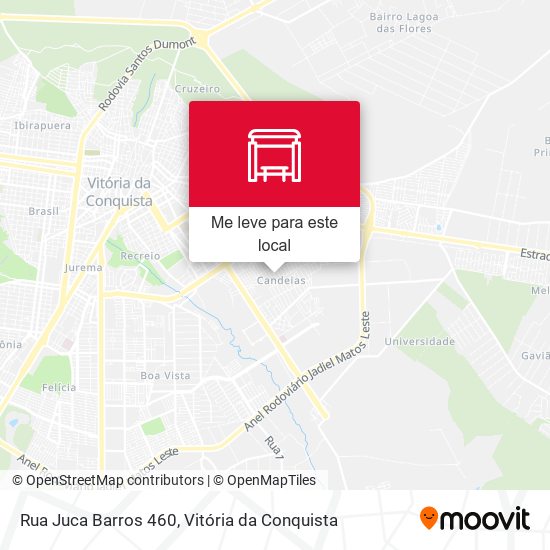 Rua Juca Barros 460 mapa