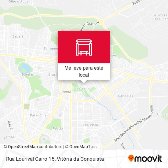 Rua Lourival Cairo 15 mapa