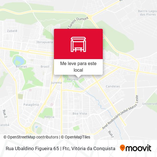 Rua Ubaldino Figueira 65 | Ftc mapa