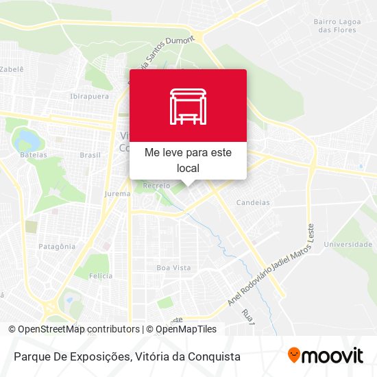 Parque De Exposições mapa