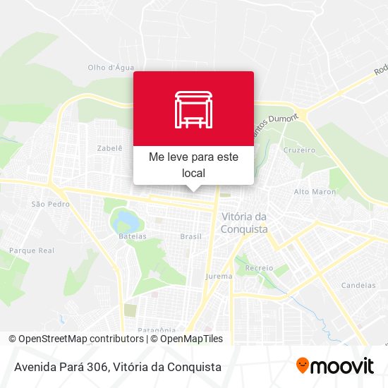 Avenida Pará 306 mapa