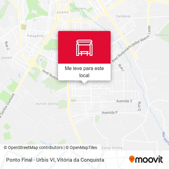 Ponto Final - Urbis VI mapa