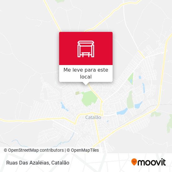 Ruas Das Azaléias mapa