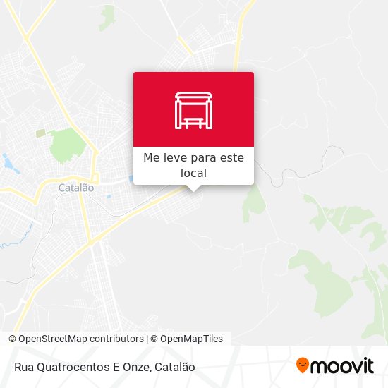 Rua Quatrocentos E Onze mapa