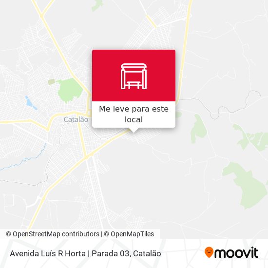 Avenida Luís R Horta | Parada 03 mapa