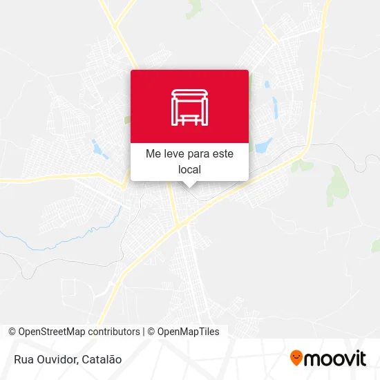 Rua Ouvidor mapa