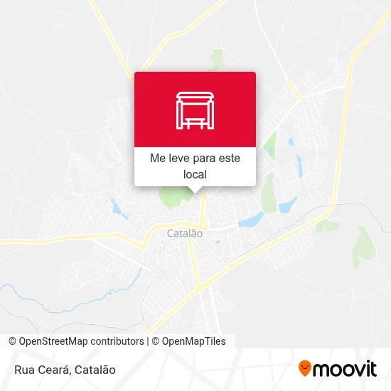 Rua Ceará mapa