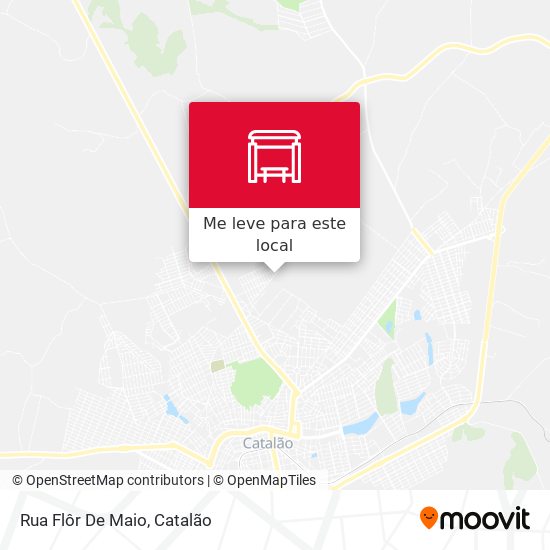 Rua Flôr De Maio mapa