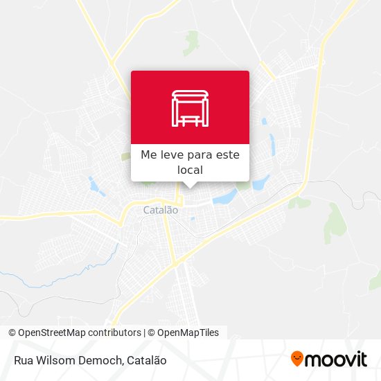 Rua Wilsom Democh mapa