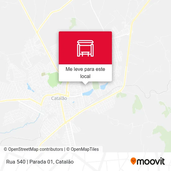 Rua 540 | Parada 01 mapa
