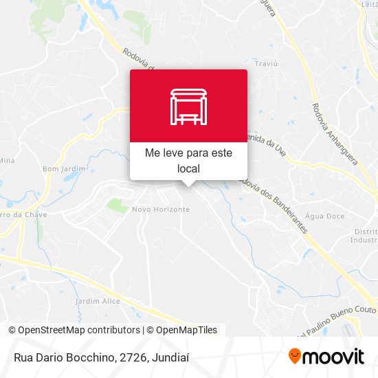 Rua Dario Bocchino, 2726 mapa