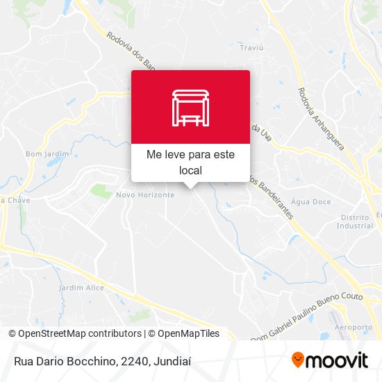Rua Dario Bocchino, 2240 mapa