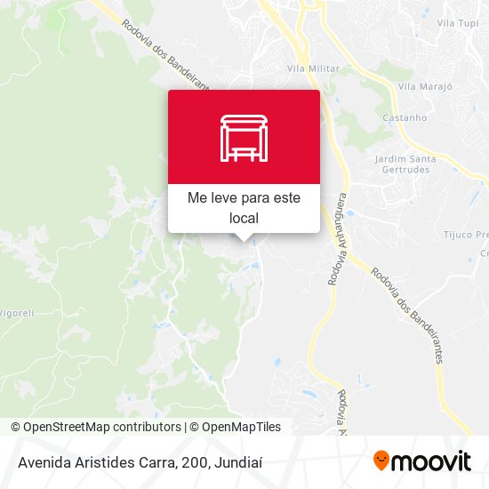 Avenida Aristides Carra, 200 mapa